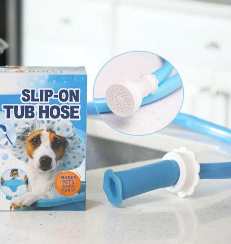 Rinseroo No-Install Tub Hose with Sprayer